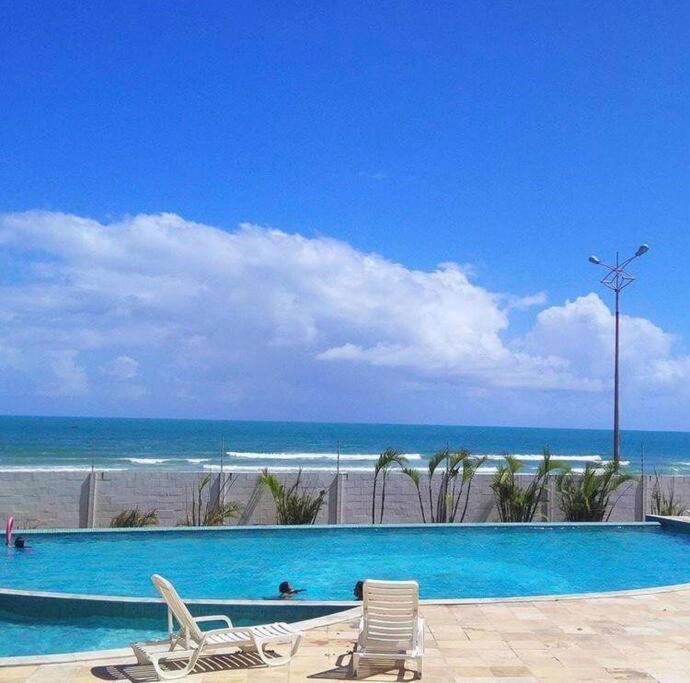 Ferienwohnung Apartamento Beira Mar 2 Quartos Com Piscina E Internet Maceió Exterior foto
